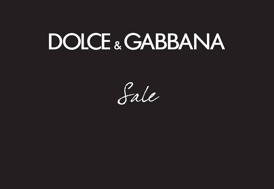 Dolce & Gabbana DSS sale