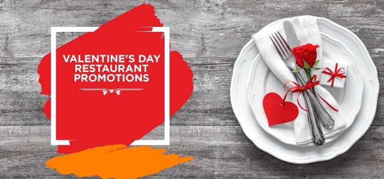 Most popular Valentine’s Day Dining offers at Restaurants in Dubai