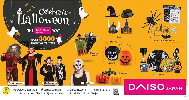 Daiso Halloween offers