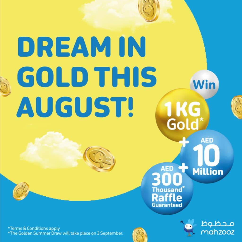 Mahzooz Golden Summer Promotion
