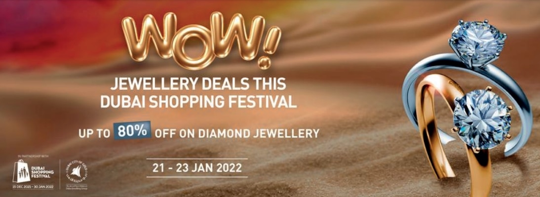 Dubai Jewellery Group’s WOW weekend Offer