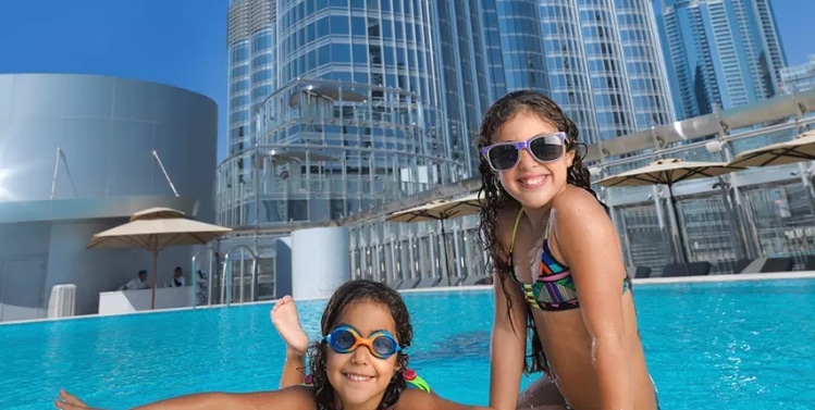 The Burj Club Rooftop Pool Access Offers