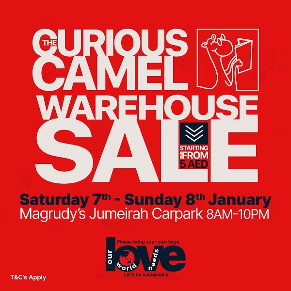 Magrudy’s Curious Camel Warehouse Sale
