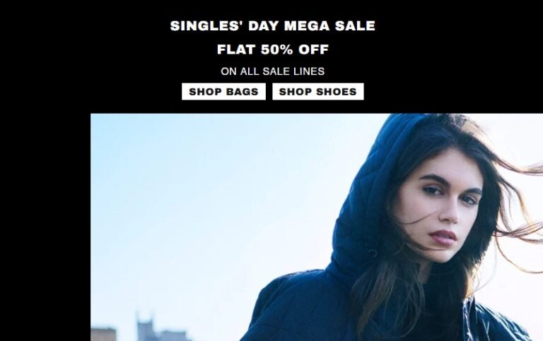 DKNY Singles’ day Sale