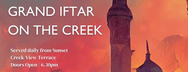 Grand Iftar On The Creek