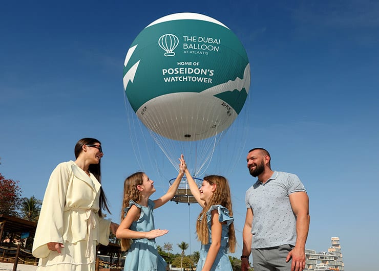 Experience Breathtaking Views of Palm Jumeirah from Dubai’s Soaring Balloon