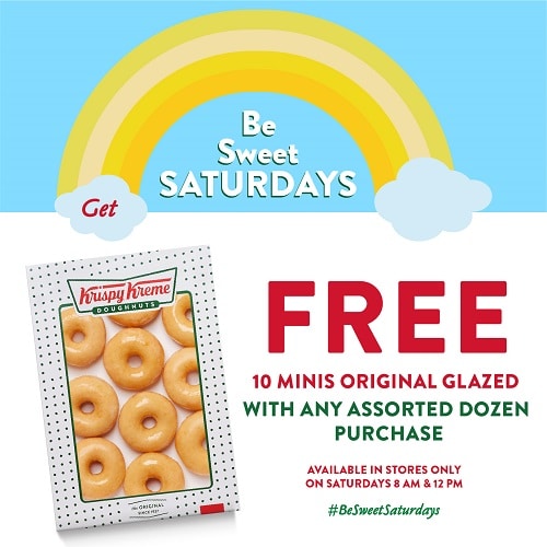 Krispy Kreme Saturday only offer