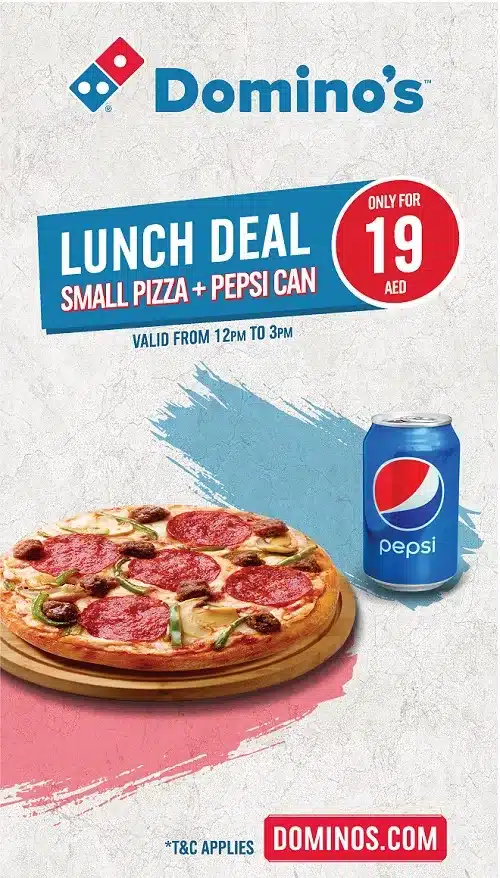 Domino's Pizza Dubai offers March 2024 dubai savers