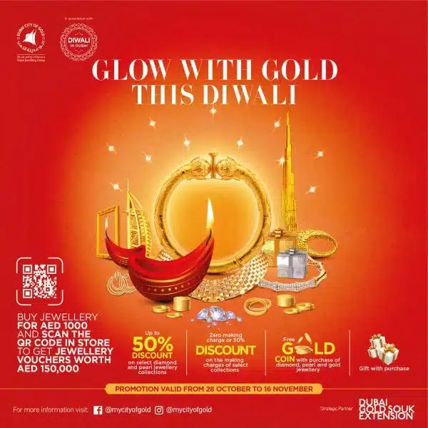 Dubai City of Gold Diwali Promotion