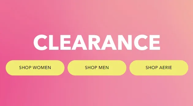 Clearance Sale for Men and Women