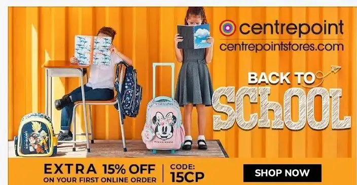 Centrepoint Back to School Sale