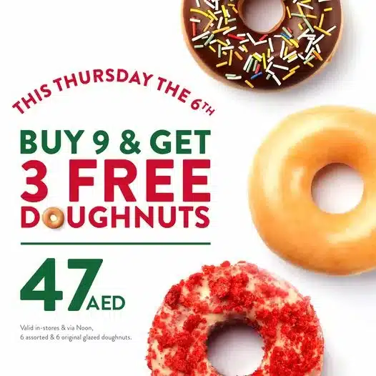 Krispy Kreme Today only offer