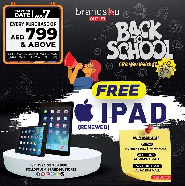 brands4u Back to School offer