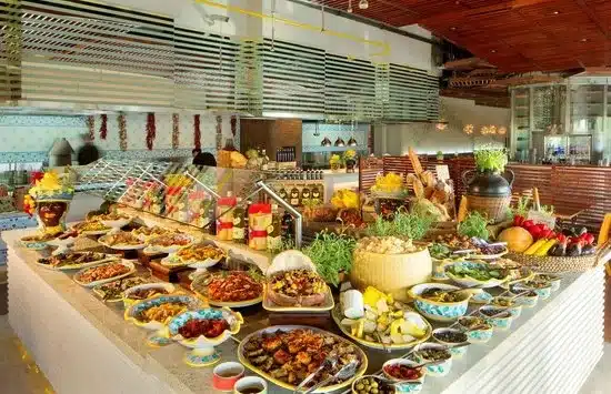 Dinner buffets under AED 100