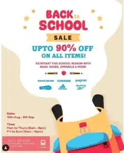 Sportland group warehouse sale