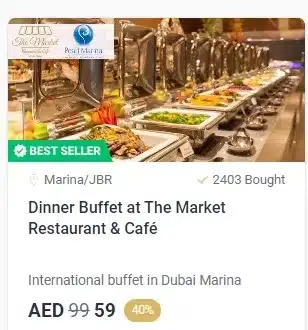 The Market Restaurant & Cafe Dinner buffet