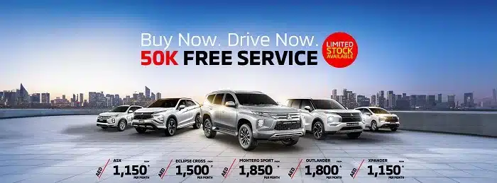 Mitsubishi Buy Now, Drive Now Promotion