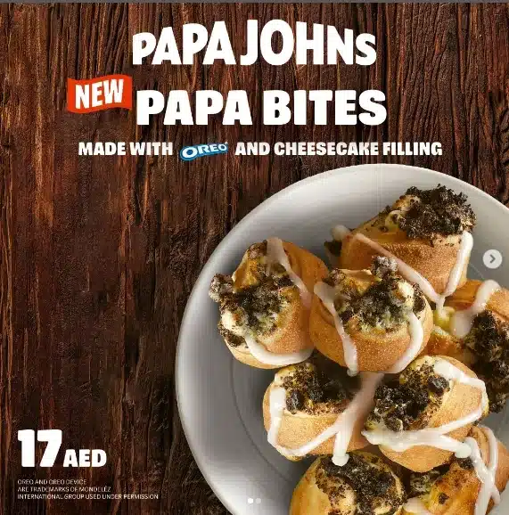 Papa Johns Papa Bites offers