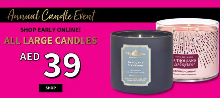 Bath & Body Works Annual Candle Event