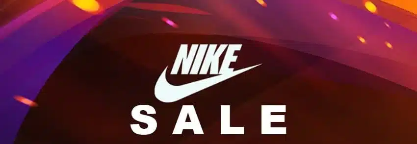 This image has an empty alt attribute; its file name is nike-sale.jpg