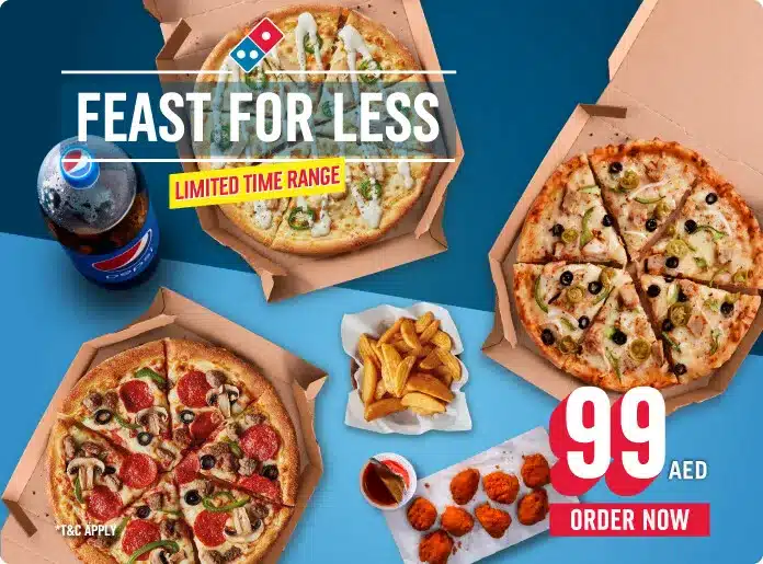 Domino’s Pizza Feast offer