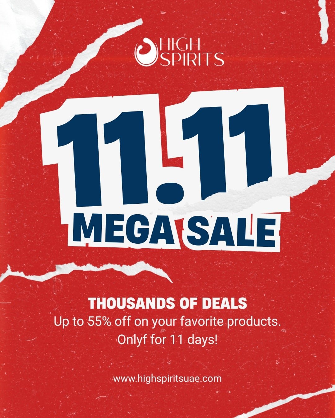 High Spirits 11:11 Sale