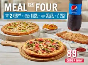 Domino’s Pizza Meal for 4 offer