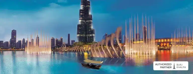 The Dubai Fountain Lake Ride
