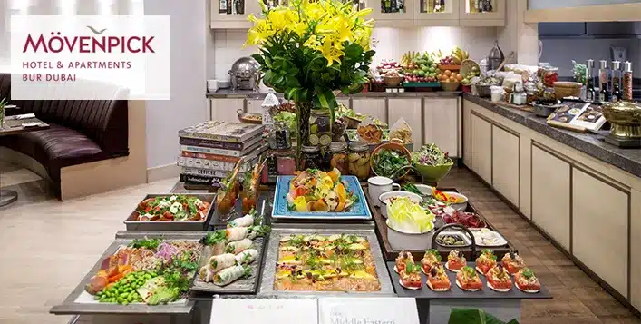 Theme Night Buffets at Fountain Restaurant, Movenpick Hotel Bur Dubai