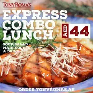Tony Roma’s Express Lunch offer