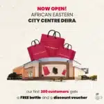African + Eastern City Centre Deira Opening offer