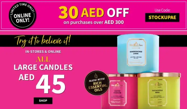 Bath & Body Works Online only offer