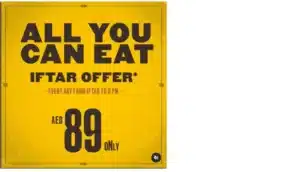 Buffalo Wild Wings All you can Eat Iftar offer