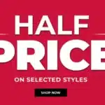 Clarks Half Price offers