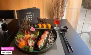 All-You-Can-Eat Sushi and Sashimi at Cafe Sushi, Two Seasons Hotel