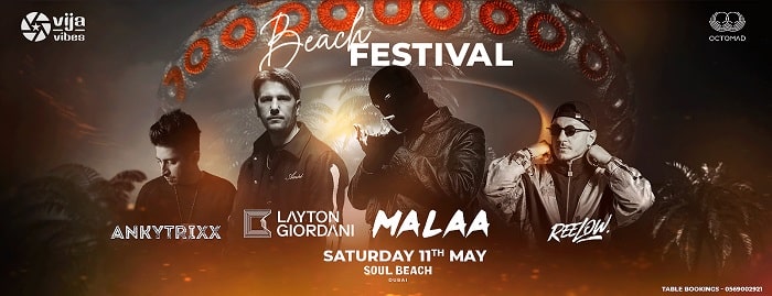 Beach Festival by Octomad and Vija Vibes at Soul Beach