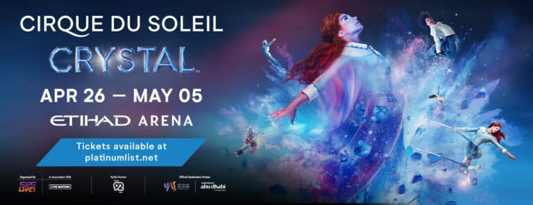 Cirque du Soleil CRYSTAL at Etihad Arena, Abu Dhabi