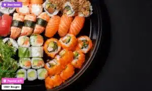 All-You-Can-Eat Sushi, Sashimi and Rolls at Ginger, Crowne Plaza Jumeirah