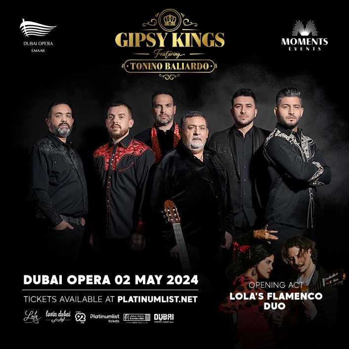 Gipsy Kings ft. Tonino Baliardo in Dubai