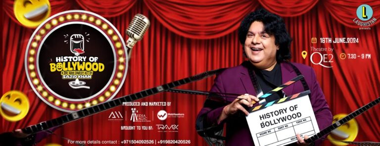 The History of Bollywood a One Man Comedy Act by Sajid Khan