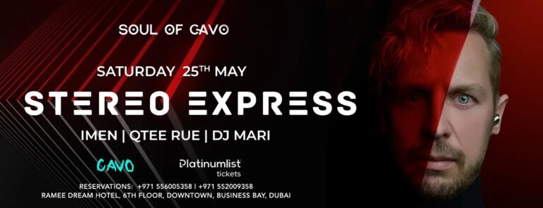 Soul of Cavo Presents Stereo Express Performing Live