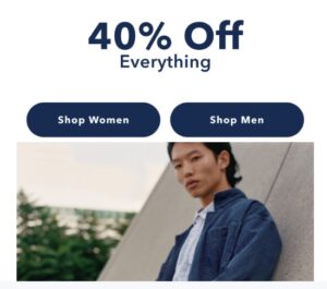 American Eagle Special offer