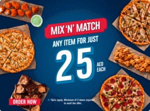Domino’s Pizza Mix n Match offer