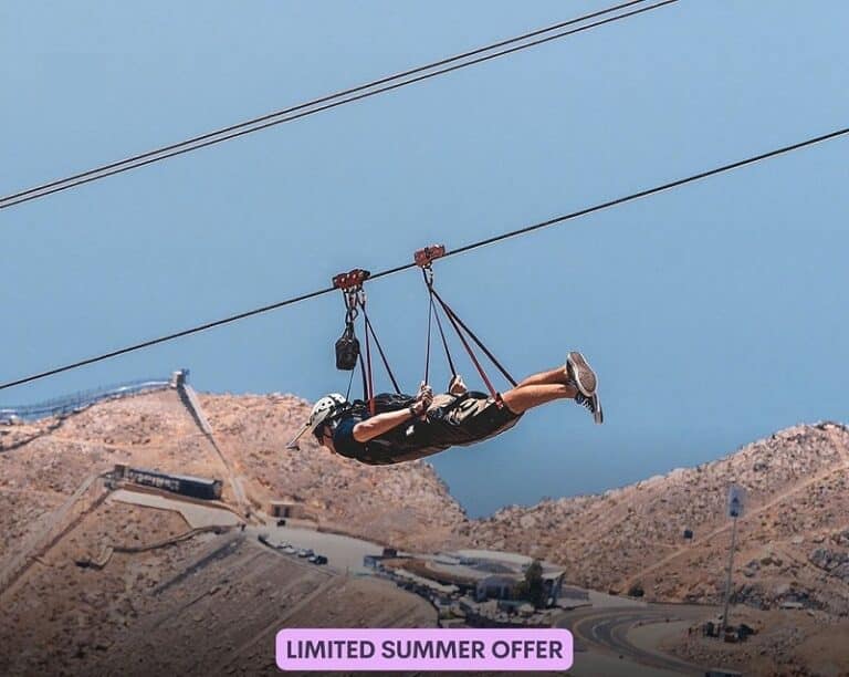 Jebel Jais Zipline – Summer Sale Offer
