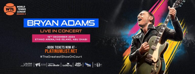 Bryan Adams Live At Etihad Arena Abu Dhabi 2024