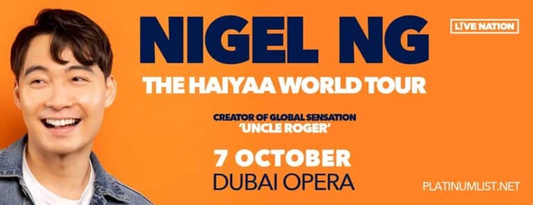 Nigel Ng – The Haiyaa World Tour