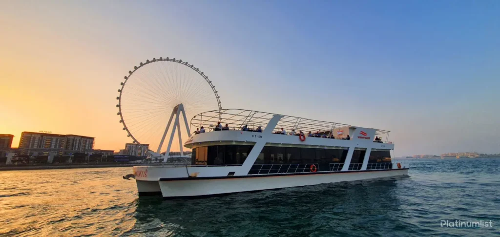 Dubai Marina Sunset Cruise with International Buffet
