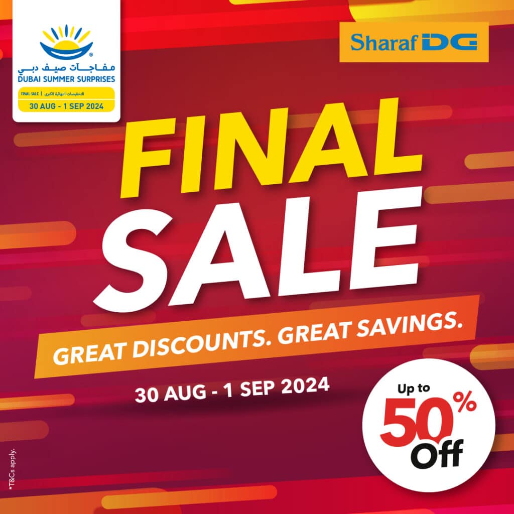 Sharaf DG DSS Final sale