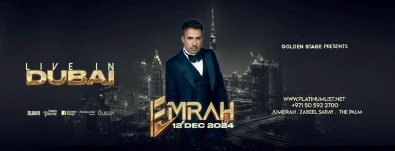 Emrah Live at Zabeel Theatre