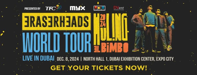 Eraserheads Huling El Bimbo World Tour 2024 in Dubai